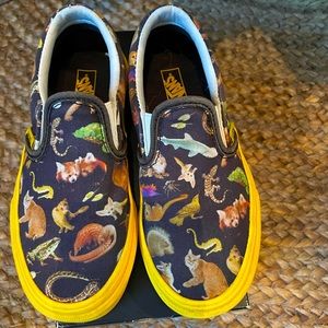 Vans Little Kids Size 13 National Geographic Edition